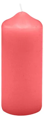 Produktbild von Spitzkopf Stumpen Kerzen Rot 12 x Ø 5 cm, 12 Stück