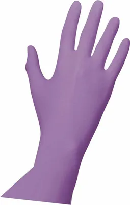 Produktbild von Unigloves VIOLET PEARL Nitrilhandschuhe 7-8 Medium 100 Stück/Box