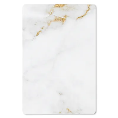 Produktbild von MuchoWow® Mauspad Mousepad Marmor - Gold - Weiß - Luxus 18x27 cm - Mousepads - Maus Mat - Pad - Mausunterlage