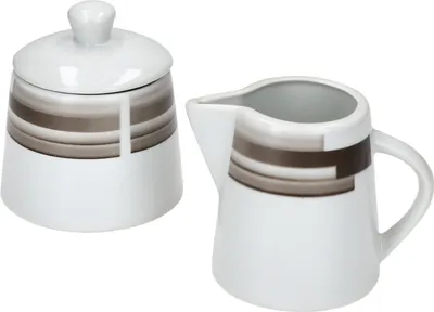 Produktbild von 2tlg. Set Zuckerdose 28cl & Milchkännchen 23cl Nevada