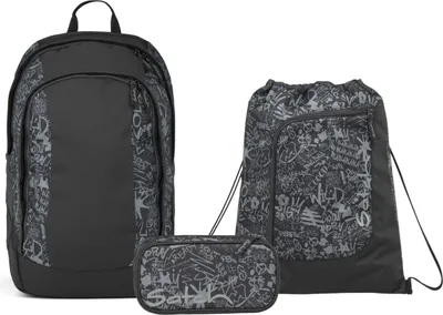 Produktbild von Satch, Schulrucksack-Set AIR Street Ink 3-teilig