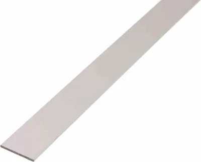 Immagine prodotto di Alberts 473044 Barra piatta, alluminio, anodizzato argento, 1000 x 30 x 2 mm