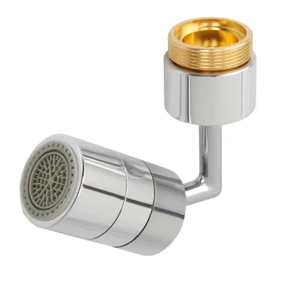 Produktbild von Universal Spritzfilter Wasserhahn Schwenkbrause Wasserhahn Aufsatz 720° Brause Sprühgerät Wasserauslauf Wasserhahn
