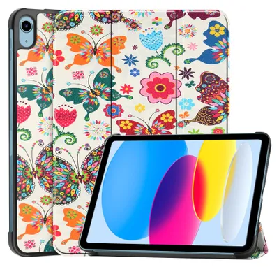 Obrázek produktu pro Kryt pro Apple Ipad 10. generace A2757/A2777 2022 10,9" Tenké ochranné pouzdro s možností připevnění pevného krytu a funkcí Wake & Sleep