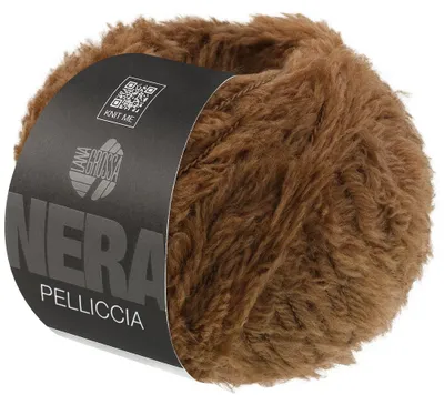 Produktbild von Lana Grossa PELLICCIA (NERA) 50 g Pelzeffektgarn aus Baby Alpaka & Merino extrafine Farbe 003 - Nougat