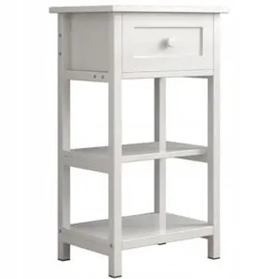 Immagine prodotto di Comodino con cassetto e 2 ripiani Loft Modern 45x30x68 cm