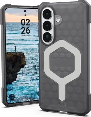 Produktbild von Urban Armor Gear Essential Armor, Cover, Samsung, Galaxy S26, 16 cm (6.3"), Asche