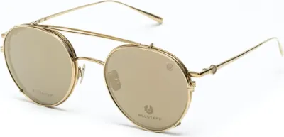 Produktbild von Brillengestell + Sonnenbrille Belstaff JAGGED-DORADO-TITANIUM Ø 53 mm Clip On