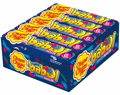 Produktbild von Chupa Chups Big babol Zungenmaler 20x6er