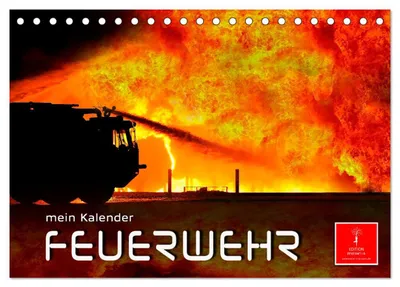 Produktbild von Feuerwehr - mein Kalender (Tischkalender 2027 DIN A5 quer), CALVENDO Monatskalender