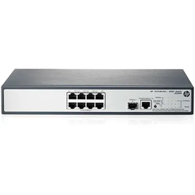 Produktbild von HPE V 1910-8G-PoE+, Managed, Power over Ethernet (PoE), Rack-Einbau