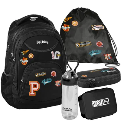 Produktbild von Schulrucksack BeUniq - 5-Teiliges Set
