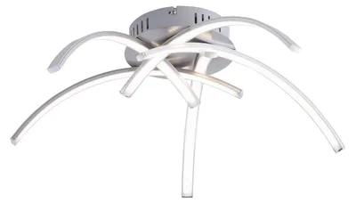 Produktbild von JUST LIGHT VALERIE LED Deckenleuchte Warmweiss 18,5W 5-fach stahl 15340-55