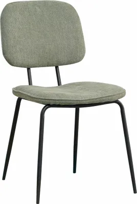 Produktbild von Aiden 1R, Stuhl, Gestell schwarz, Bezug grün (01)