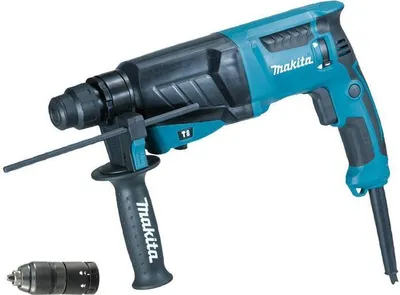 Zdjęcie produktu dla Makita Młotowiertarka Sds-Plus Z Opcją Kucia 800W 2,4J + Dodatkowy Uchwyt Hr2630T