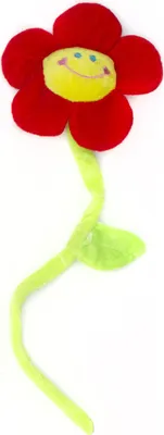 Produktbild von GOODS+GADGETS Singende Happy Birthday Blume in 5 Farben - Geburtstags-Geschenk mit Melodie - Rot