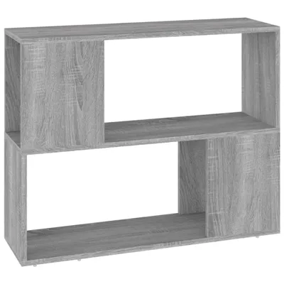 Obrázek produktu pro vidaXL Police na knihy / rozdělovač místností Grey Sonoma 80x24x63 cm
