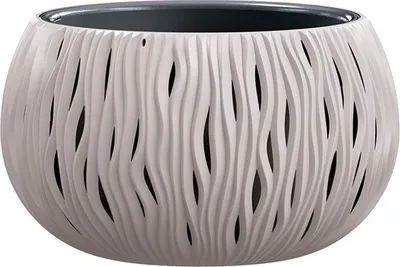 Produktbild von Blumentopf SANDY SCHALE mocca 29 cm