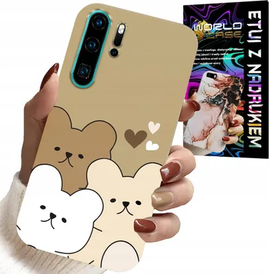 Obrázok produktu pre Puzdro Pre Huawei P30 Pro - Medvedík, Dizajn Medvedíka Pre Najmenšie Deti