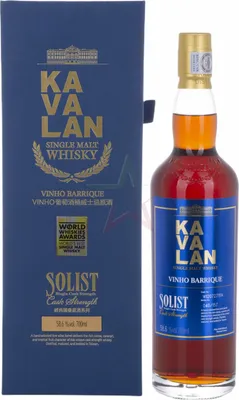 Produktbild von Kavalan SOLIST Single Malt Vinho Barrique 58,6 %  0,70 lt.
