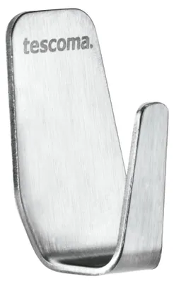2er Set Edelstahl-Haken, Kunststoff, 15,5 x 7 x 1,8 cm