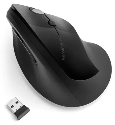Productafbeelding van Ergonomische muis draadloos - Verticaal - Met scrollwiel - 4 knoppen - Zwart