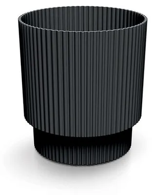 Produktbild von Runder Zimmerblumentopf in Anthrazit „Milly Round“ DMIN150-446U