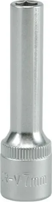 Obrázok produktu pre Nástrčkový kľúč, dĺžka 7 mm, 3/8 palca, 6-hranný, CrV