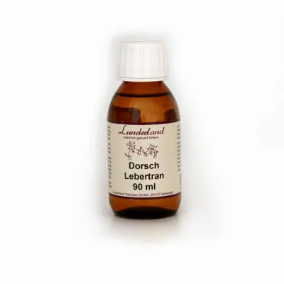 Produktbild von Lunderland - Dorschlebertran BARF für Hunde 90ml