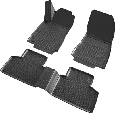 Produktbild von 3D Gummi Fussmatten passend für Mercedes GLB | X247 | BJ 2019-2025 | passgenau