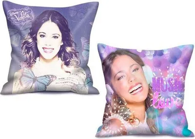 Produktbild von Violetta Kissen Dekokissen  lila BUTERFLY 35x35cm