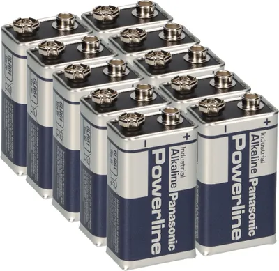Produktbild von 10x Panasonic 6LR61 Powerline 9V-Block