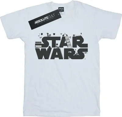 Produktbild von Star Wars - T-Shirt für Damen BI44584 (S) (Weiß)