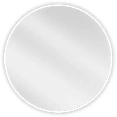 Zdjęcie produktu dla Mexen Loft lustro łazienkowe okragłe 70 cm, rama biała - 9850-070-070-000-20