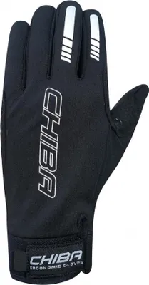 Produktbild von CHIBA Windstopper - Radhandschuhe XS schwarz, winddicht & atmungsaktiv