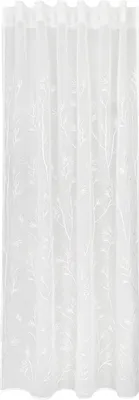 Produktbild von Gerster Schlaufenschal verd., bestickt 145 cm x 245 cm, offwhite