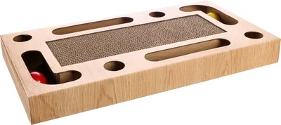 Imagen del producto de Juguete para rascar Flamingo Crabi, forma rectangular, dimensiones: 47 x 25 x 5 cm