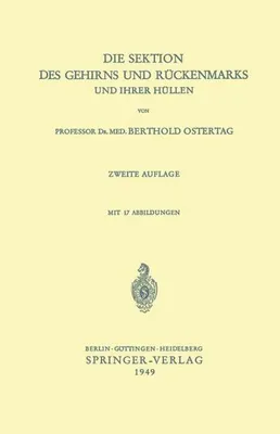 Obrázok produktu pre Die Sektion des Gehirns und Rückenmarks und ihrer Hüllen
