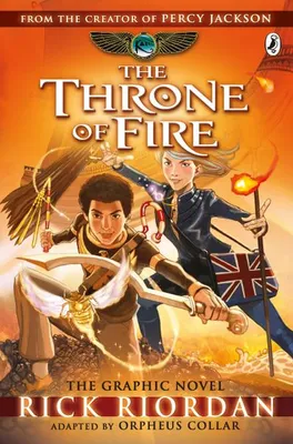 Zdjęcie produktu dla The Throne of Fire: The Graphic Novel (The Kane Chronicles Book 2)