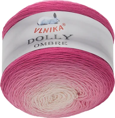 Produktbild von Garn DOLLY OMBRE - 250g / 875 m - Rosa