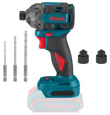 Produktbild von Ronix Akku Schlagschrauber 20 V 230 Nm bürstenlos für Makita 18 V LED Solo 8671C