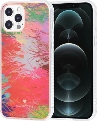 Produktbild von UNIQ Classic Case iPhone 12 Pro Max TPU Back Cover - Graffiti Red