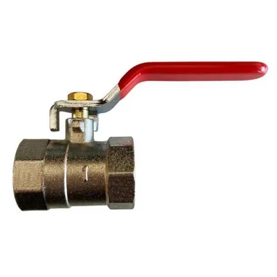 Produktbild von Kugelhahn 1 Zoll aus robuster ALU-Legierung mit Teflongewinde für zuverlässige Abdichtung