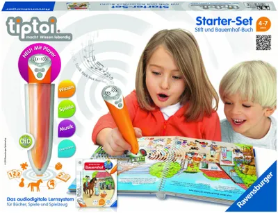 Produktbild von Ravensburger 00507 Tiptoi Starter-Set: Stift und Bauernhof-Buch