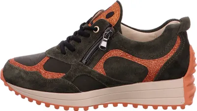 Zdjęcie produktu dla Waldläufer rekreacyjne sznurowane buty damskie w kolorze zielonym 236-70-00407