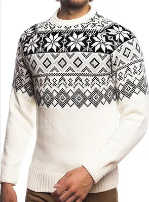 Zdjęcie produktu dla Elegancki sweter w stylu norweskim CARISMA CRM7767 w kolorze ecru, rozmiar L