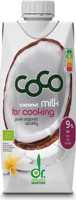 Produktbild von CoCo Coconut Milk - for Cooking 9% Fett 500ml