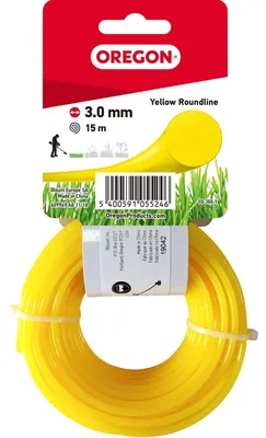 Image de Fil de coupe pour débroussailleuse, 3,0 mm x 15 m, adapté aux débroussailleuses
