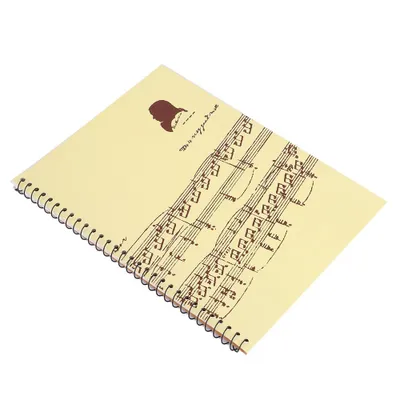 Produktbild von Notizbuch, Notenlinien-Notizbuch, Musiknoten-Notizbuch, Notationsbuch