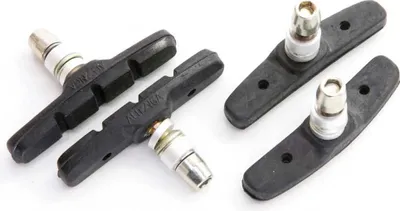 Zdjęcie produktu dla Bonin Mtb V-brake Blister Kompletne klocki hamulcowe do obręczy 4 sztuki Czarny 72 mm Czarny 72 mm